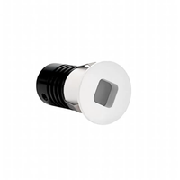 Foto do produto Spot de Embutir LED Domy Nam Redondo IRC 90 1W 3000K Bivolt Branco - Nordecor 6524