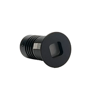 Foto do produto Spot de Embutir LED Domy Nam Redondo IRC 90 1W 3000K Bivolt Preto - Nordecor 6525