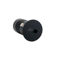 Foto do produto Spot de Embutir LED Domy Ini Redondo IRC 90 1W 3000K Bivolt Preto - Nordecor 6521
