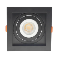 Foto do produto Spot de Embutir Flea Quadrado Par20 Preto - Nordecor 6191