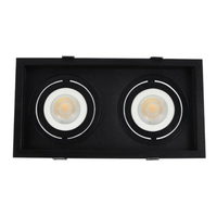 Foto do produto Spot de Embutir Flea Duo Par20 Preto - Nordecor 6334