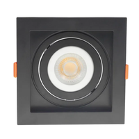 Foto do produto Spot de Embutir Flea Quadrado Par30 Preto - Nordecor 6194