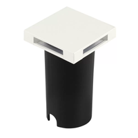Foto do produto Embutido de Solo Chão LED Eran Quadrado 4 Fachos Externo 2W 3000K Bivolt Branco - Nordecor 6411