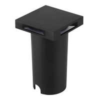 Foto do produto Embutido de Solo Chão LED Eran Quadrado 4 Fachos Externo 2W 3000K Bivolt Preto - Nordecor 6412