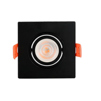 Foto do produto Spot de Embutir Plano Quadrado Par20 Preto - Nordecor 6293