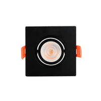 Foto do produto Spot de Embutir Plano Quadrado Par30 Preto - Nordecor 6295