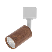 Foto do produto Spot de Trilho Holzi Mini Dicróica MR11 Imbuia e Branco - Nordecor 6601