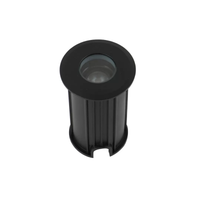 Foto do produto Embutido de Solo Chão LED Mies Externo IP67 2W 3000K Bivolt Preto - Nordecor 6441