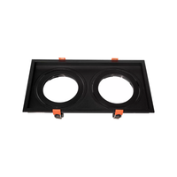 Foto do produto Spot de Embutir Loyo Duplo Par30 Preto - Nordecor 6929