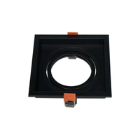 Foto do produto Spot de Embutir Loyo Quadrado AR70 Preto - Nordecor 6835