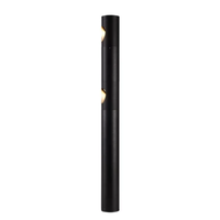 Foto do produto Poste Balizador LED Soil Externo IP66 14W 3000K 80cm Bivolt Preto - Nordecor 6487