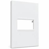 Foto do produto Placa 1 Posto Horizontal 4X2