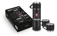 Foto do produto Gafarra Brasfoot Com 03 Canecas Corinthians 420ml Cod. 16630