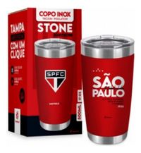 Foto do produto Copo Brasfoot Inox Stone São Paulo 500 Ml Cod. 16629