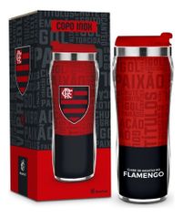 Foto do produto Copo Brasfoot Flamengo Inox 350 Ml Cod. 16481