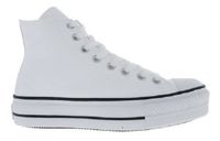 Foto do produto Tênis Converse All Star Couro Cano Alto Plataforma Cod:14795
