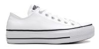 Foto do produto Tênis Converse All Star     Branco Plataforma Couro Cod: 14709