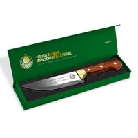 Foto do produto Faca Brasfoot Steel Gold Palmeiras Cod. 18099