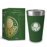 Foto do produto Copo Brasfoot Termico New Stone Palmeiras 473ml Cod. 18089