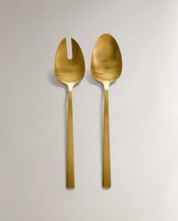 Foto do produto CJ 2 Talheres para Salada Istambul Dourado