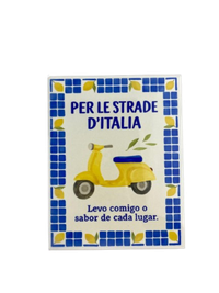 Foto do produto Azulejo Decorativo Per le Strade D'Italia