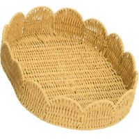 Foto do produto Bandeja Oval Palha Straw