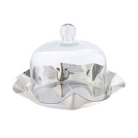 Foto do produto Boleira Fiori Média Inox - Riva