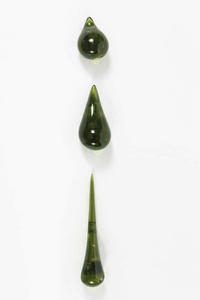 Foto do produto Cabideiro Gota Parede - Verde Militar - By Poli