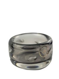 Foto do produto Cachepot Murano Round Quartzo Fume - P