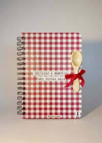 Foto do produto Caderneta de Receitas 15,2x21,8 - Delícias e Memórias