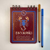 Foto do produto Caderneta Signos 11,3x15,2 - Escorpião