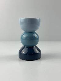 Foto do produto Castiçal Trico Azul