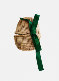 Foto do produto Cestinho de Pascoa Cipó - Verde