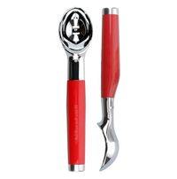 Foto do produto Colher Concha P/ Sorvete em Zinco - Vermelho - Kitchen Aid
