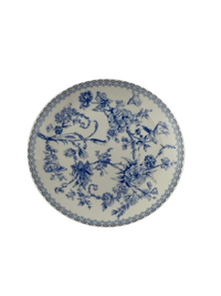 Foto do produto Conj. 4 Pratos de Sobremesa Fiori - Azul