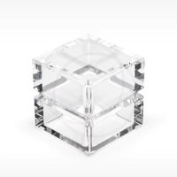 Foto do produto Cubo Acrilico Frisado P - Onom