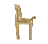 Foto do produto Escultura Cavalo Dourado M - Mart
