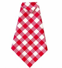 Foto do produto Guardanapo de Tecido Xadrez - Vermelho