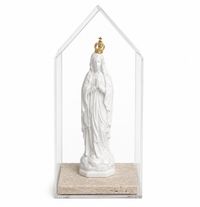 Foto do produto Imagem Nossa Senhora de Lourdes na Cúpula em Acrílico - G