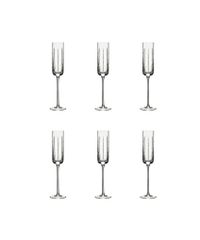 Foto do produto Jogo 6 Taças de Cristal P/ Champangne 232ml - Strauss