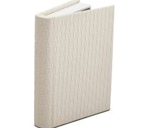 Foto do produto Livro Caixa Off White Croco - P