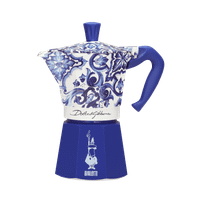 Foto do produto Moka Express Dolce & Gabbana Blu Med - 6 Xícaras - Bialetti