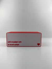 Foto do produto Placa Acrílico Frases - Sentir