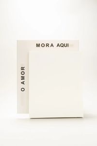 Foto do produto Placa Batente Porta - o Amor Mora - Soul Artsy