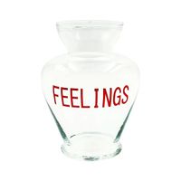 Foto do produto Vaso Vidro Feelings