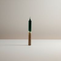 Foto do produto Vela Hygge - Dourado e Verde