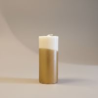 Foto do produto Vela Nordica - 7x15 - Dourado e Branco