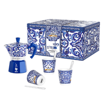 Foto do produto Set Moka Express Dolce Gabbana - 6 Xícaras - Blu Med