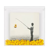 Foto do produto Quadro de Acrílico - Pescador de Patos - Greghi Design