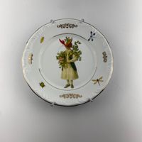 Foto do produto Prato Lagosta c/ Detalhe Ouro - Greghi Design - 25cm